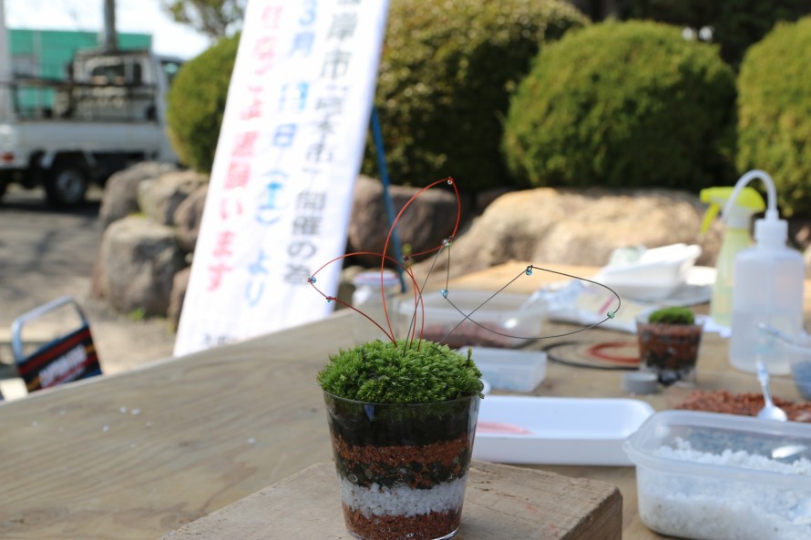 2016年 春の彼岸市(中日っあん)のワークショップ作品 2016年 春の彼岸市(中日っあん)のワークショップ作品