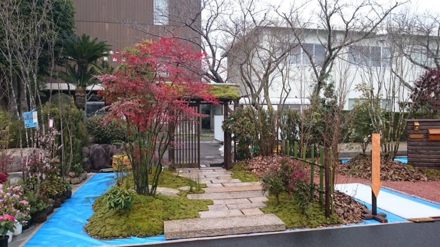 数寄屋門を使用した和風の玄関周り s-DSC_1720